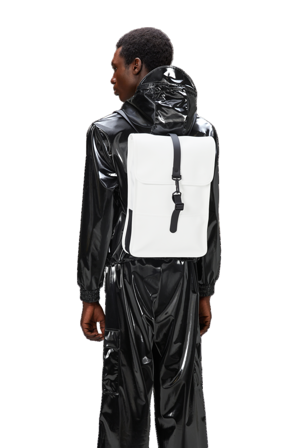 Powder White Mini Rains Backpack