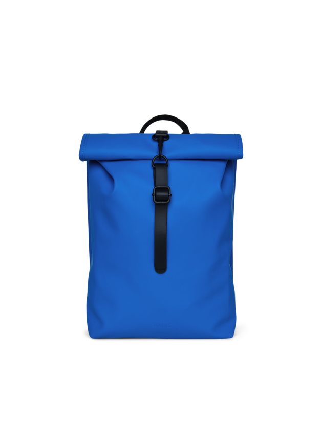 Waves Blue Rains Rolltop Rucksack Mini Backpack