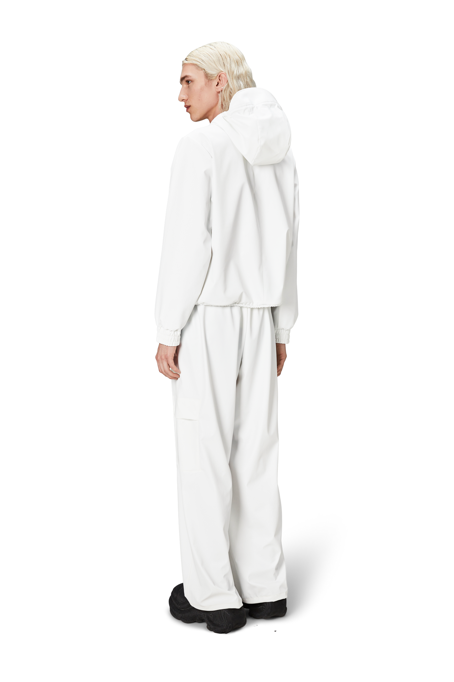 Powder White Rains String W Jacket