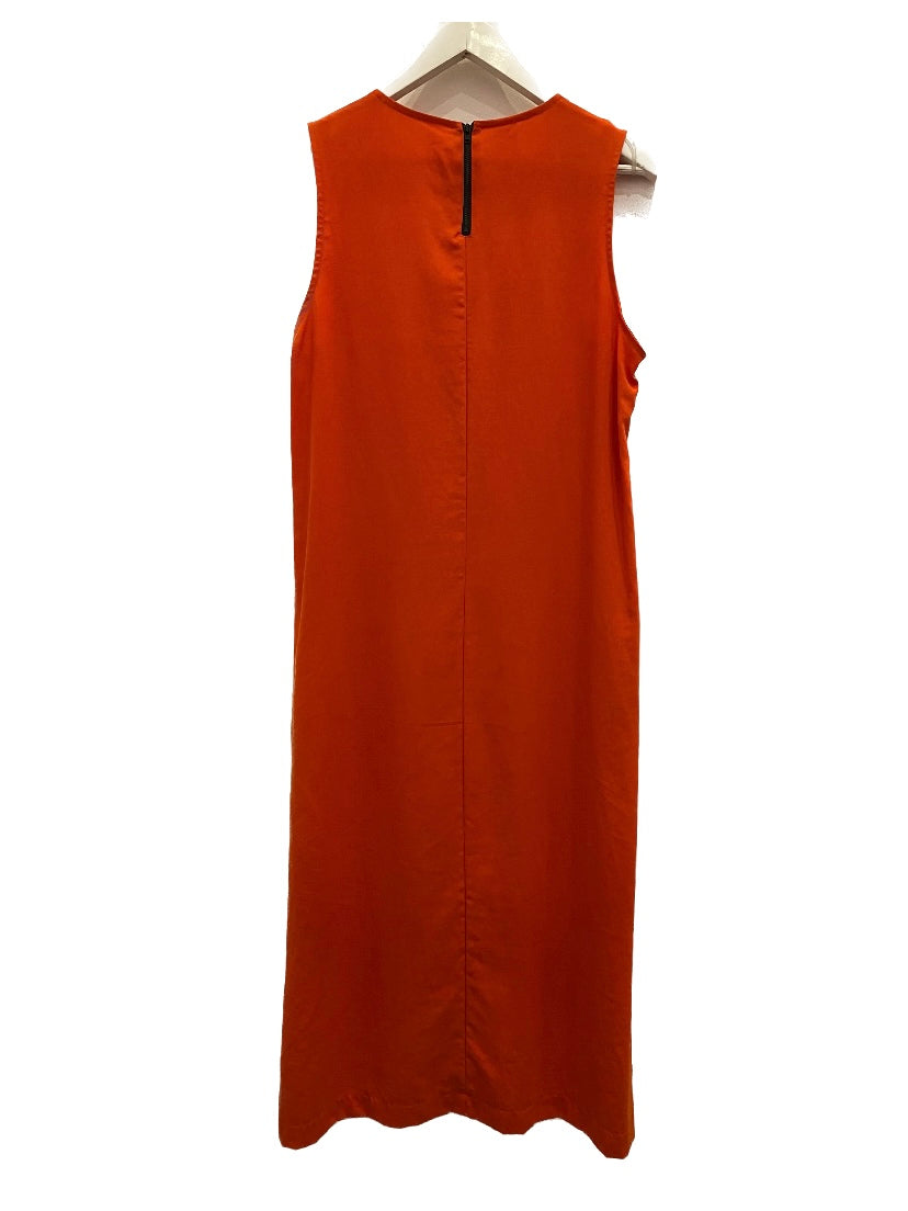Orange Long Summer Dress