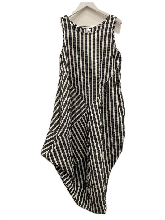 Stripe Diagonal Dress