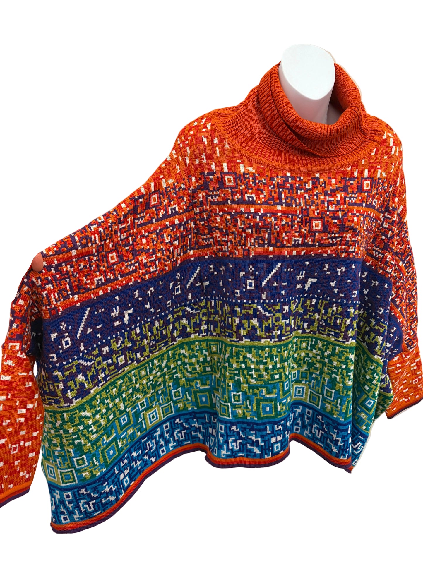 Wide Grid knit Bright