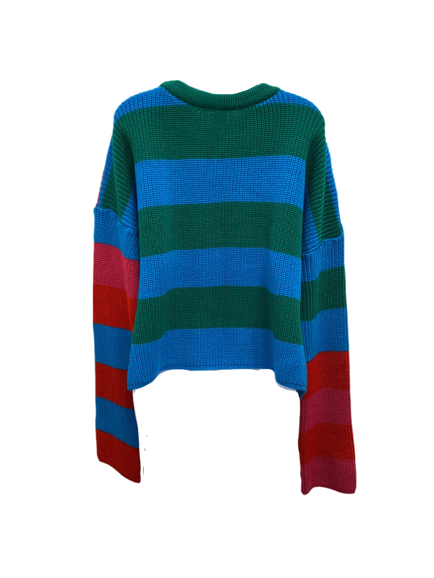 Block Party knit bright