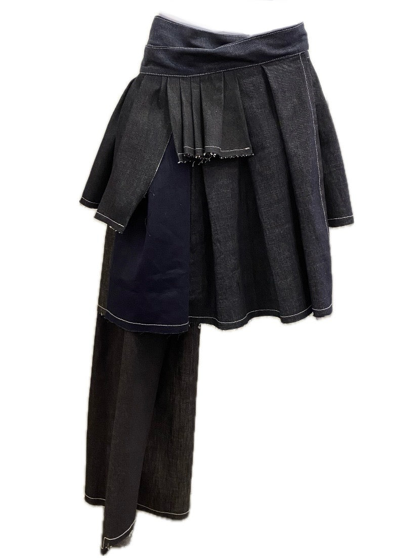 Pepp Pleat Wrap Skirt
