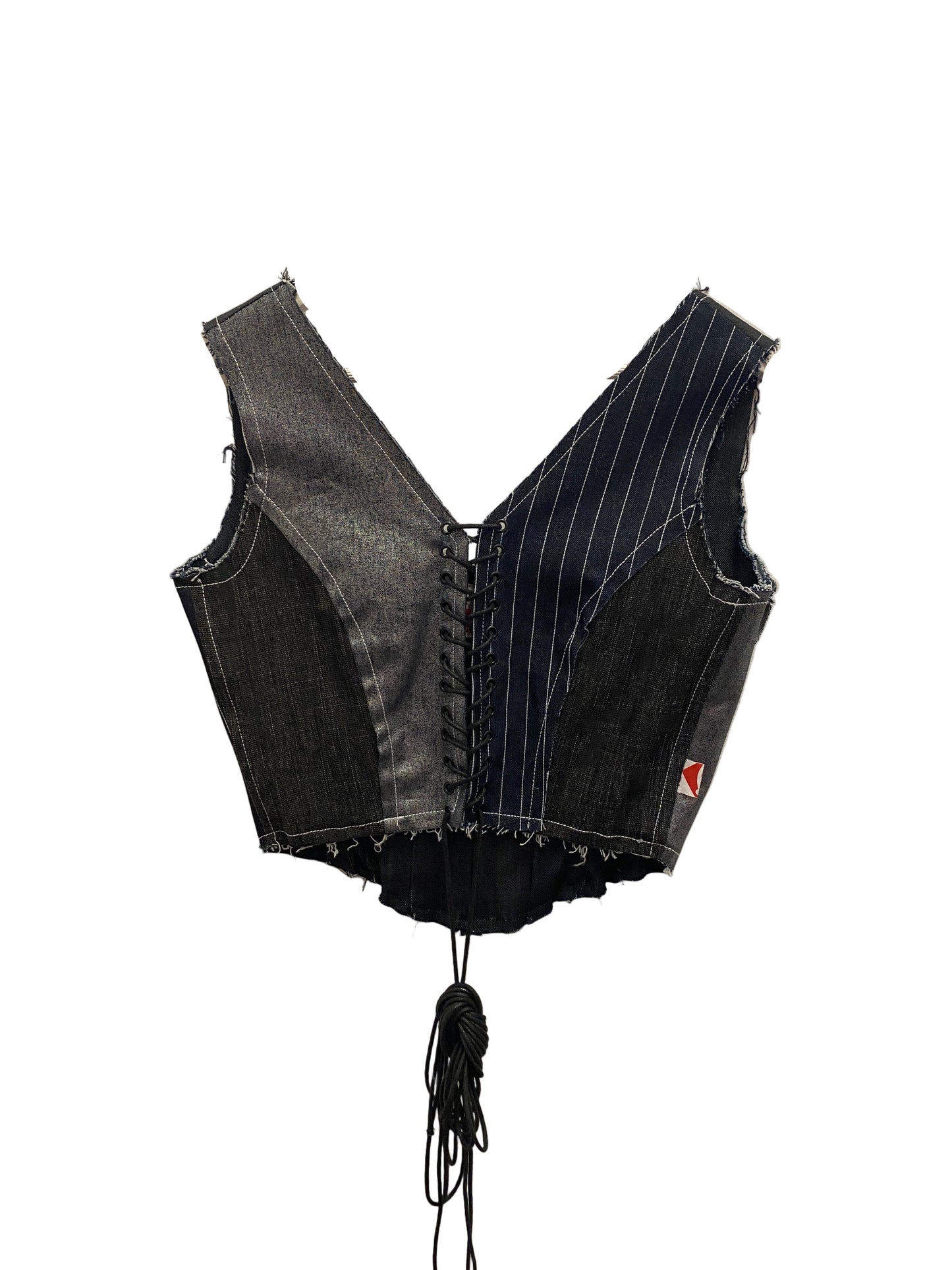 Denim Corset