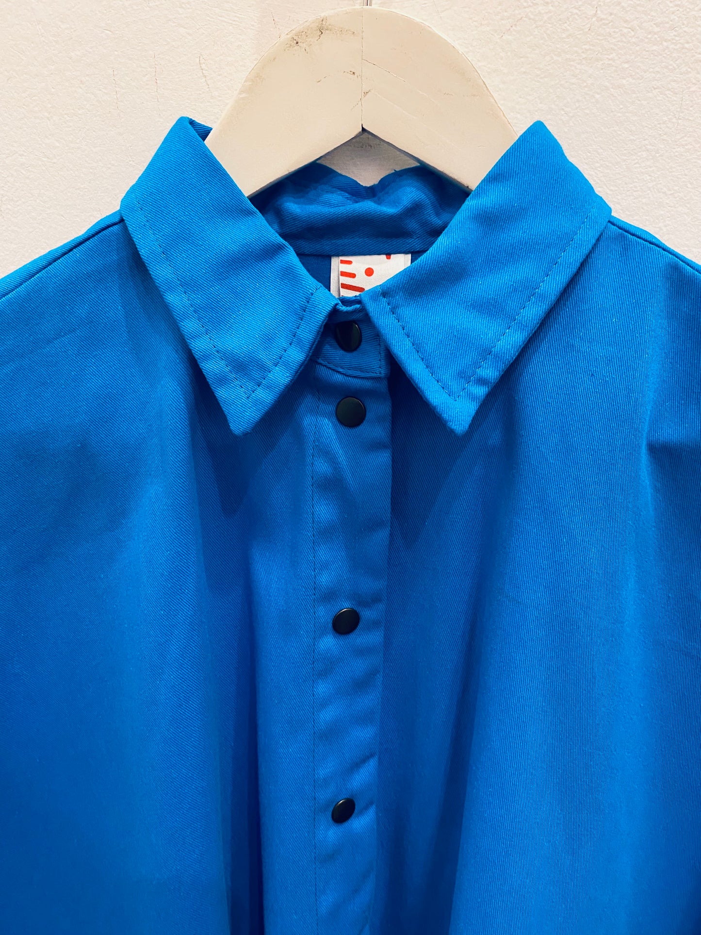 Turquoise Long Sleeve Stud Shirt