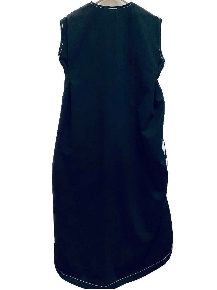 Black Drawstring Dress