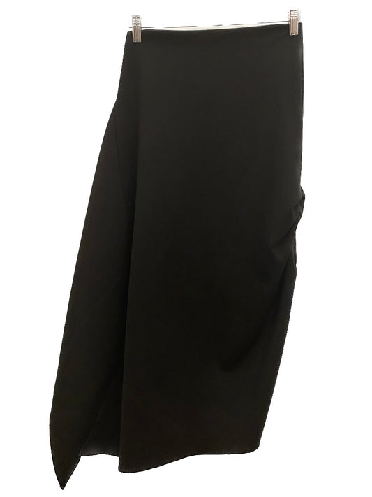 Black Tuck Side Skirt