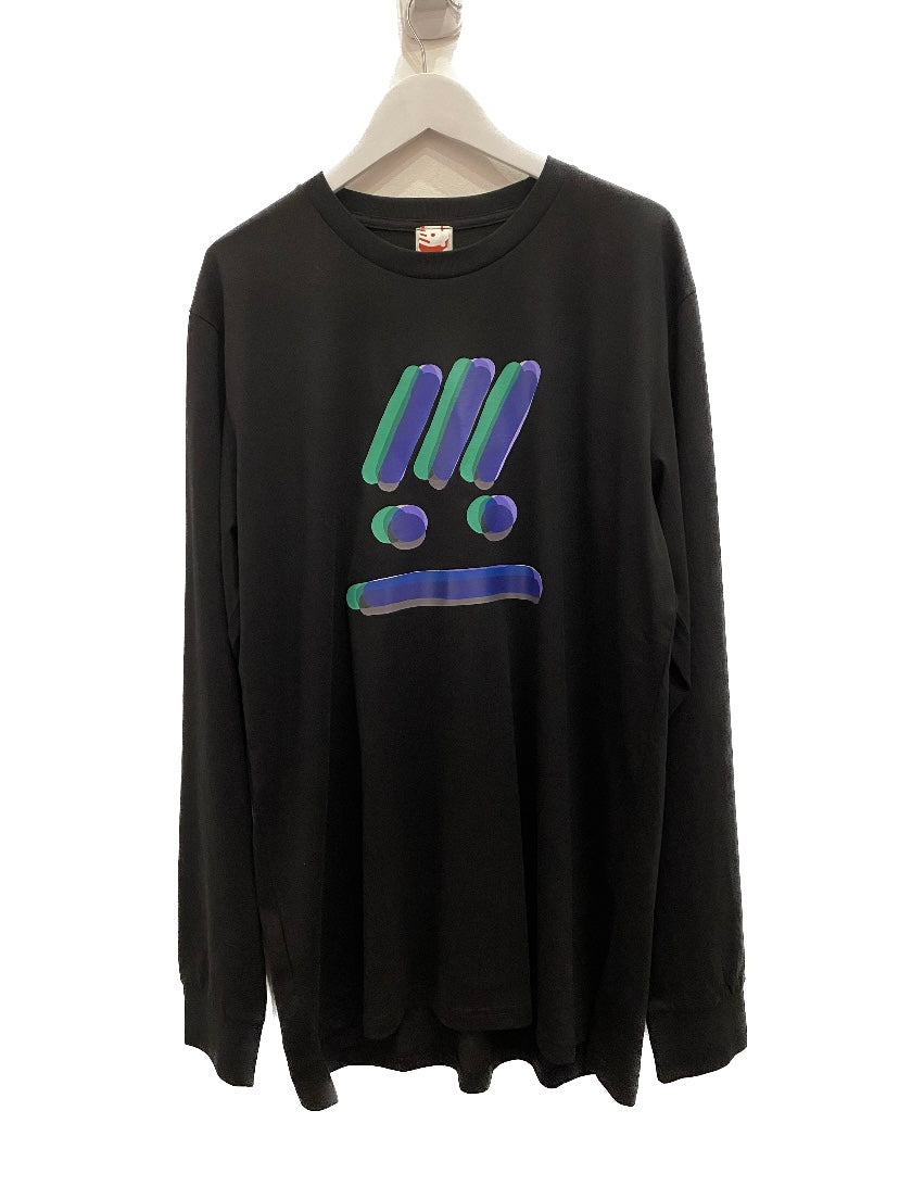 Long Sleeve Meh Face Tee