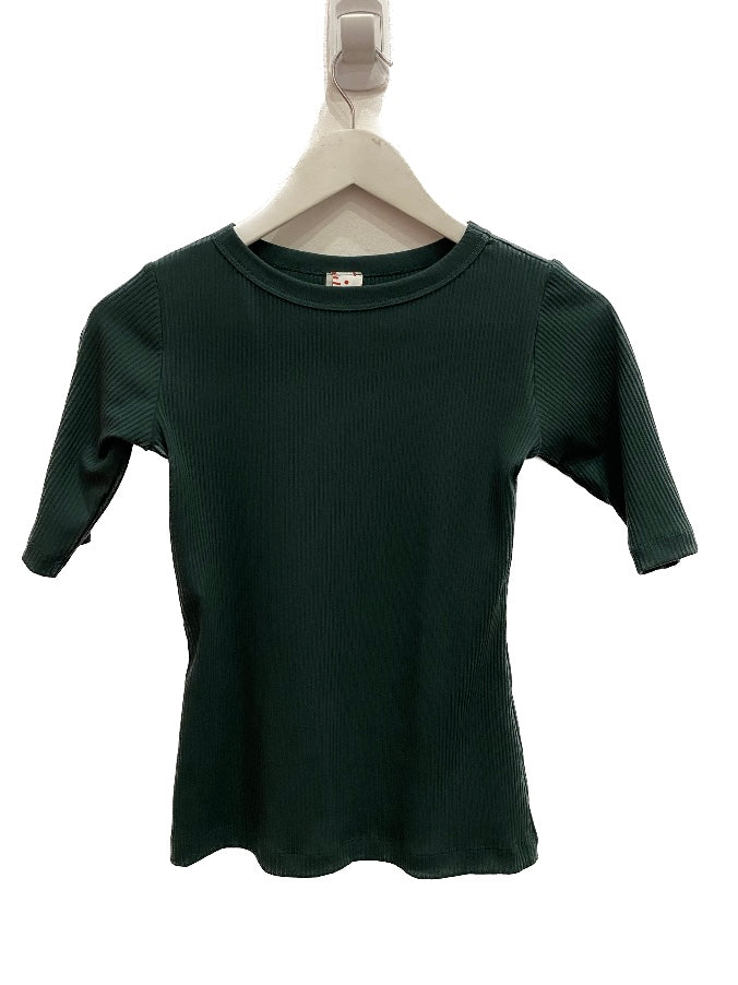 Short Sleeve Rib Tee