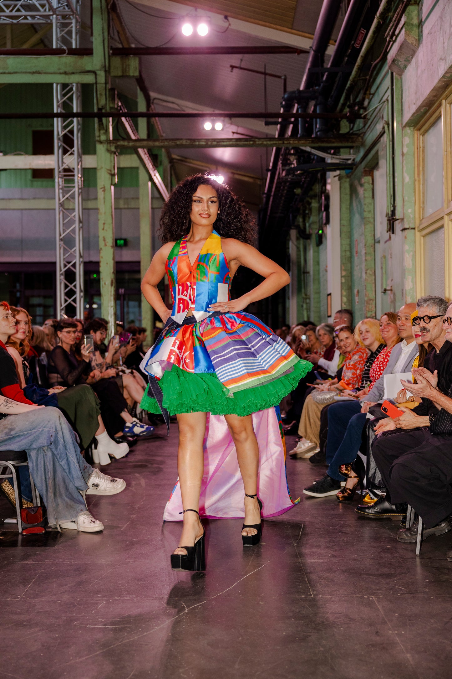 Tie vest Picnic Patch