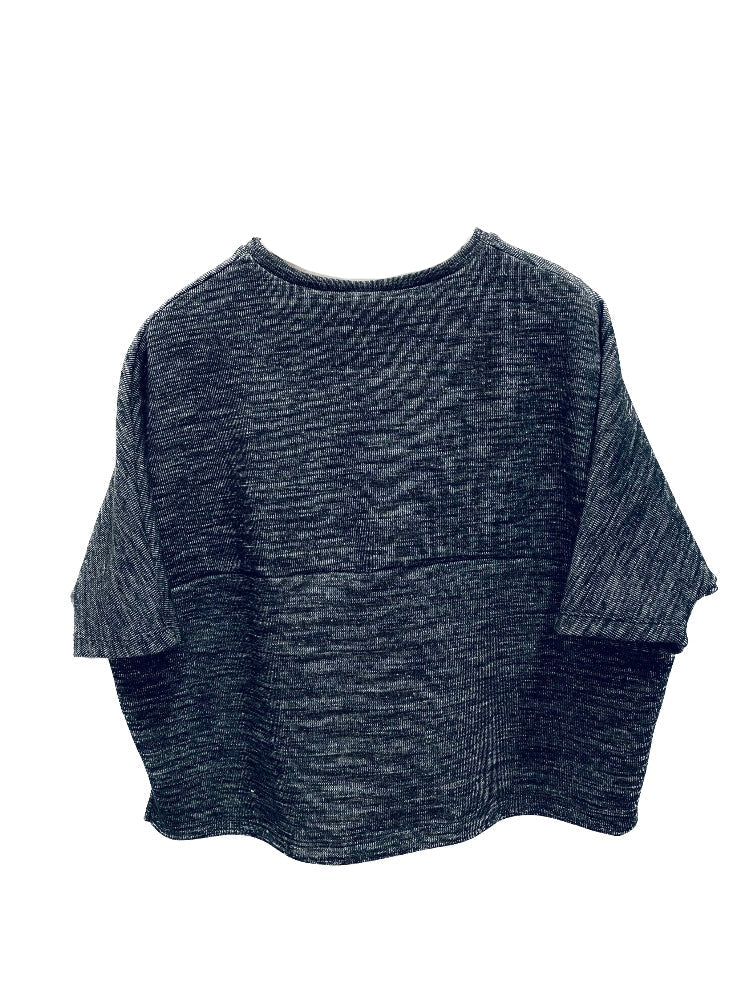 Marled Batwing Top