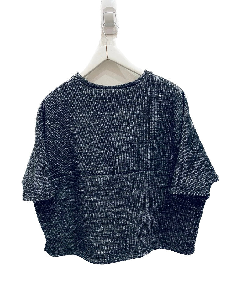 Marled Batwing Top