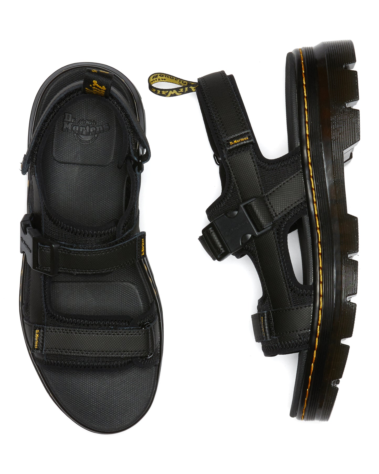 Black Forster Dr Martens Sandal