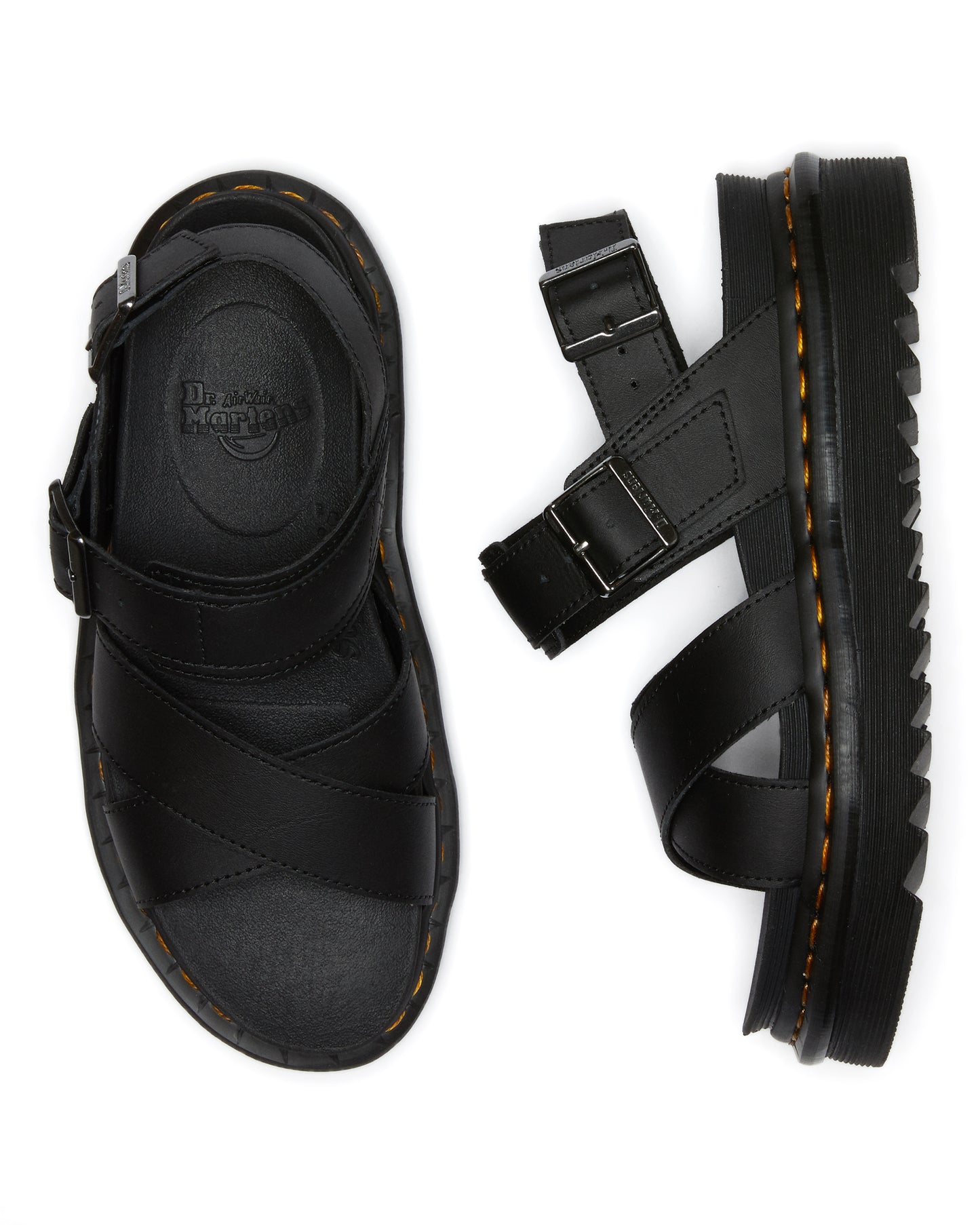 Black Voss II Dr Martens Sandal