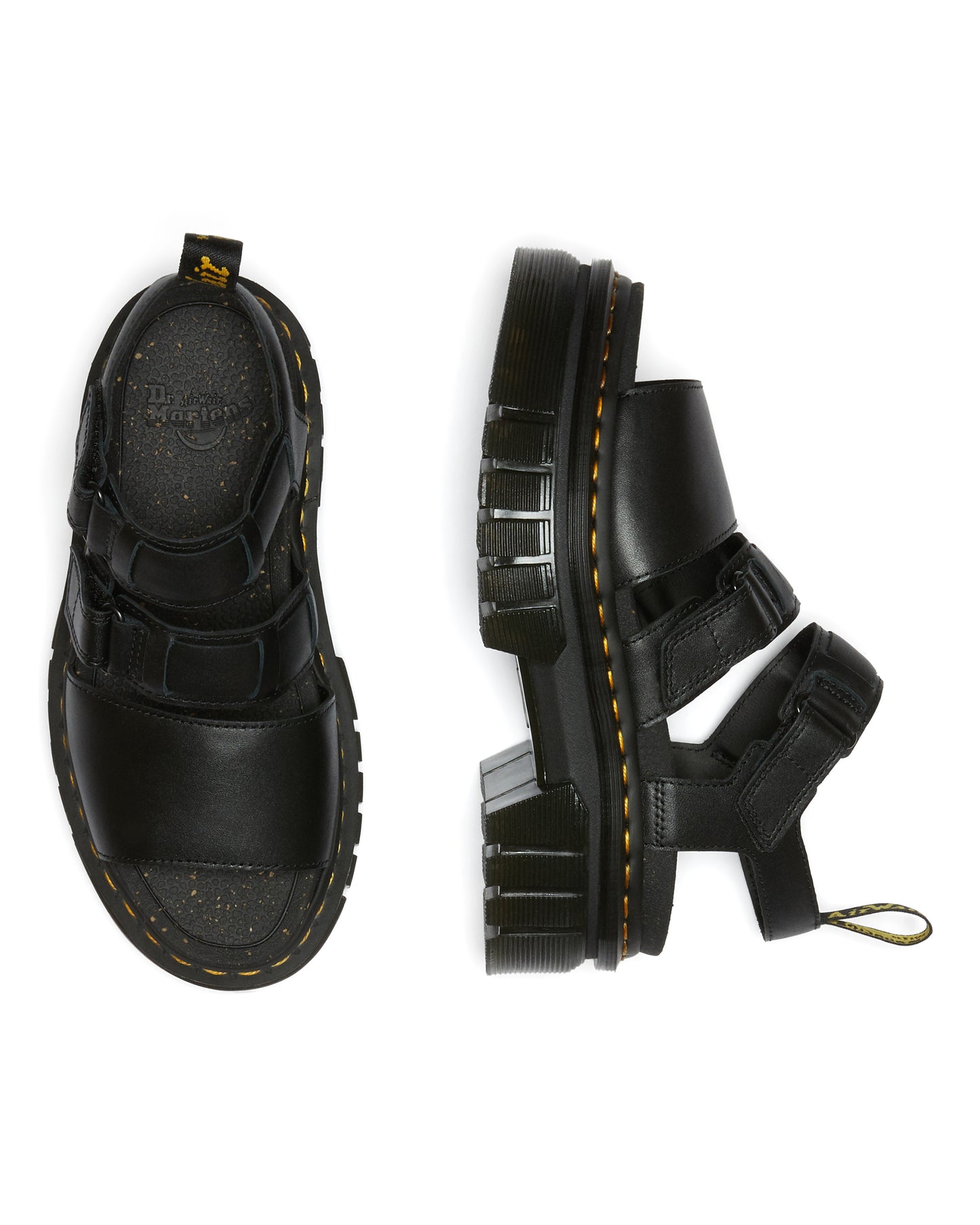 Ricki 3-Strap Dr Martens Sandal Plain