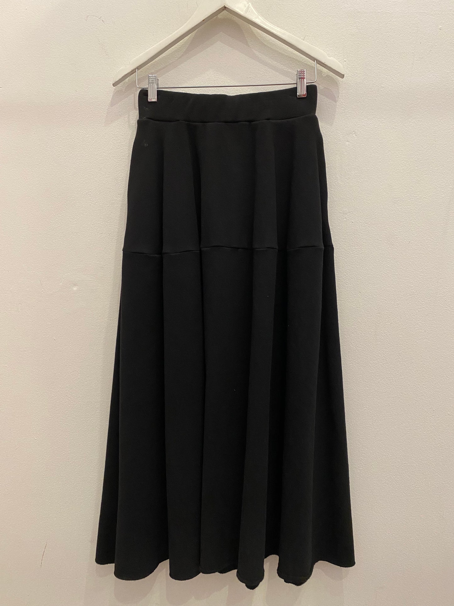 Black fleece funnel skirt