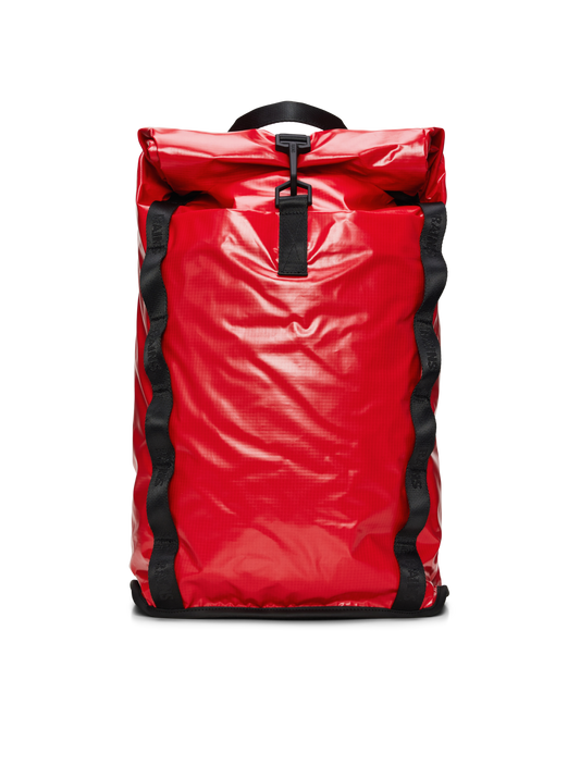 Fire Red Sibu Rolltop Rucksack Rains Backpack