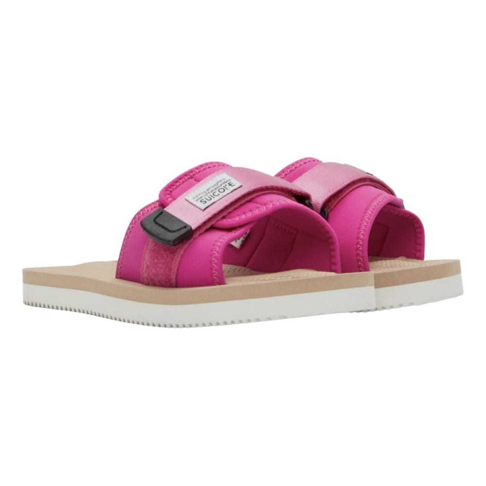 Pink Beige Padri Suicoke Sandals FOOL