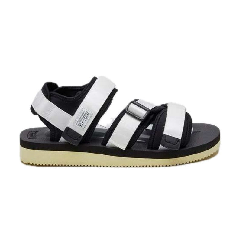 Black White Kisee V Suicoke Sandals FOOL