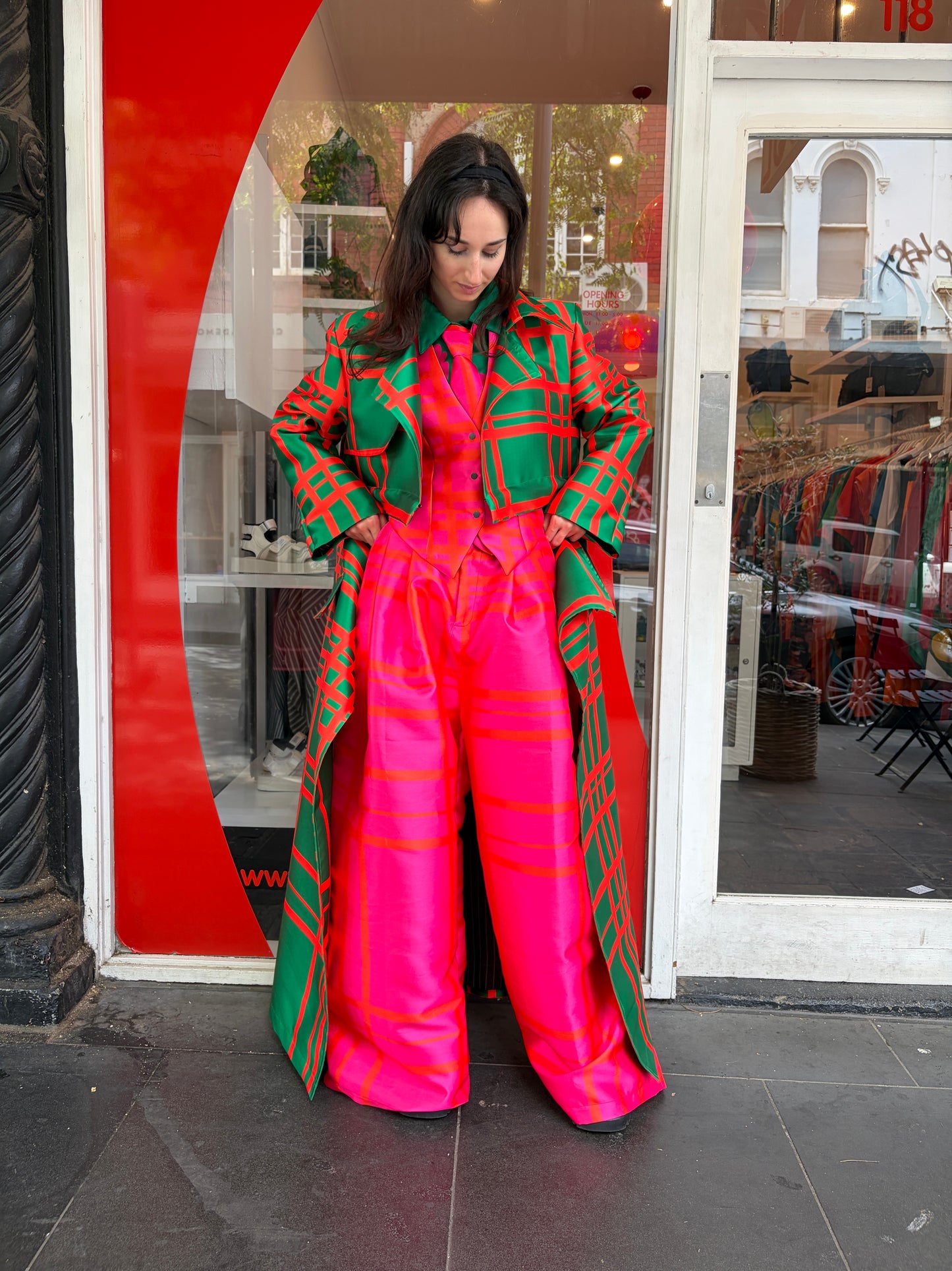 Ladd pant pink fence