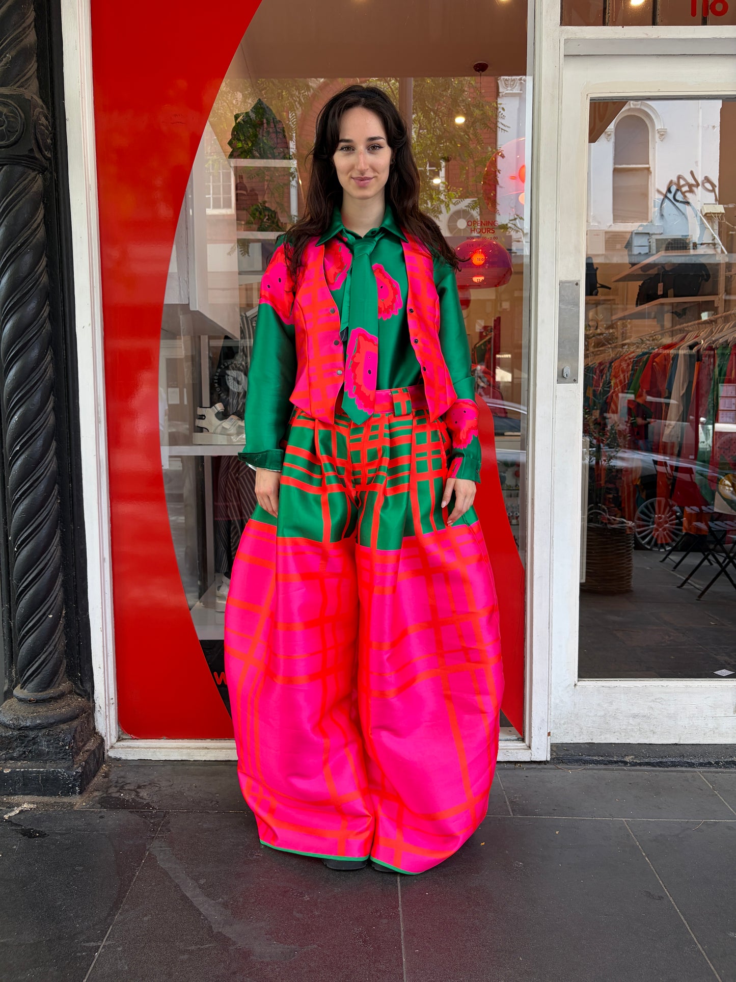 Ladd pant Fence print