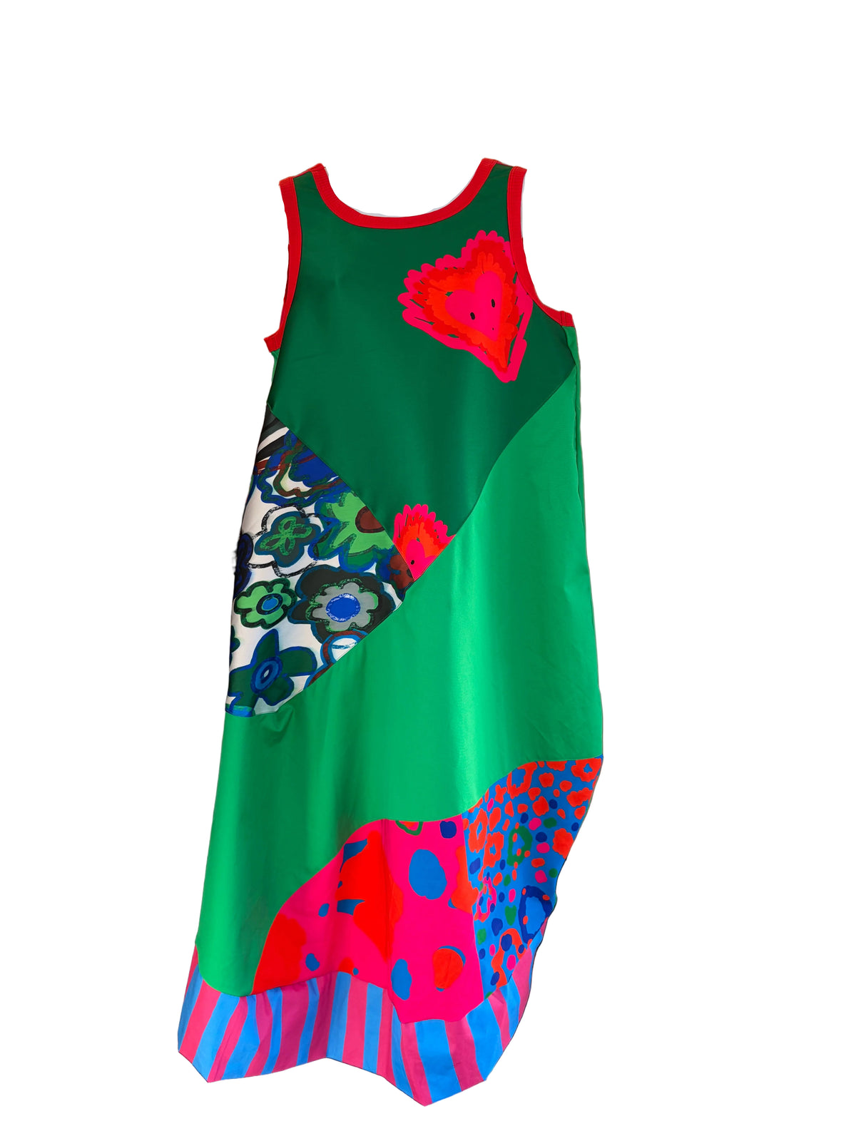 Diagonal Dress Multi Patch