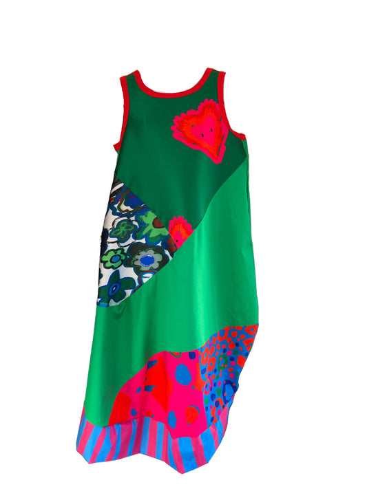 Diagonal Dress Multi Patch