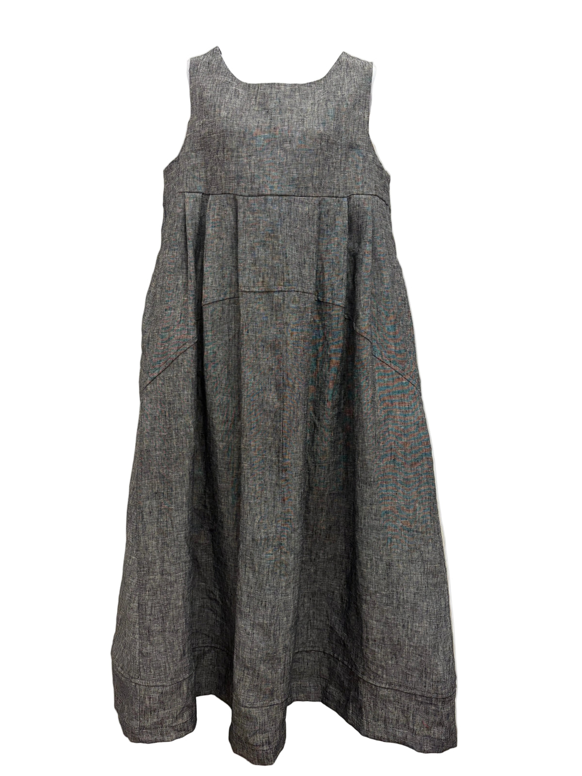 Tuck Front Dress Linen