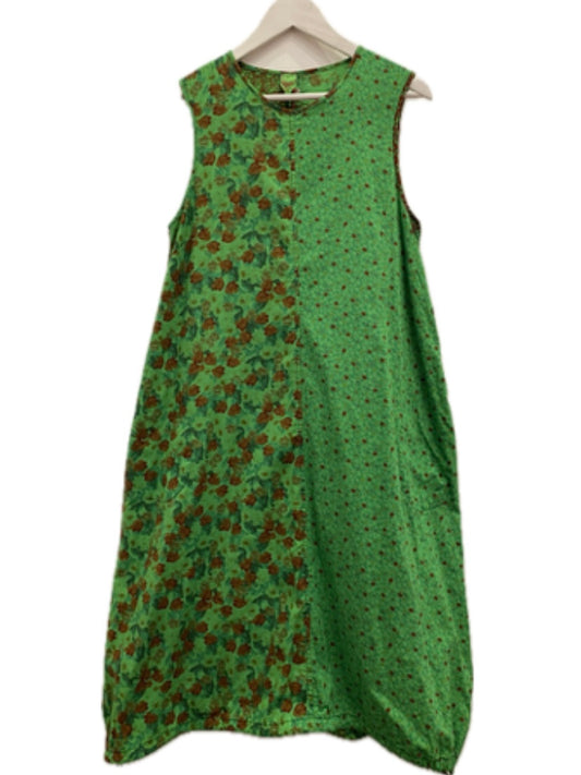 Green Floral dress