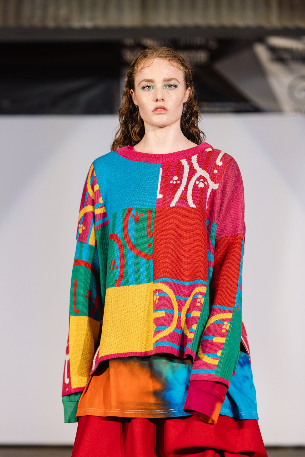 Picnic Patch Knit Bright