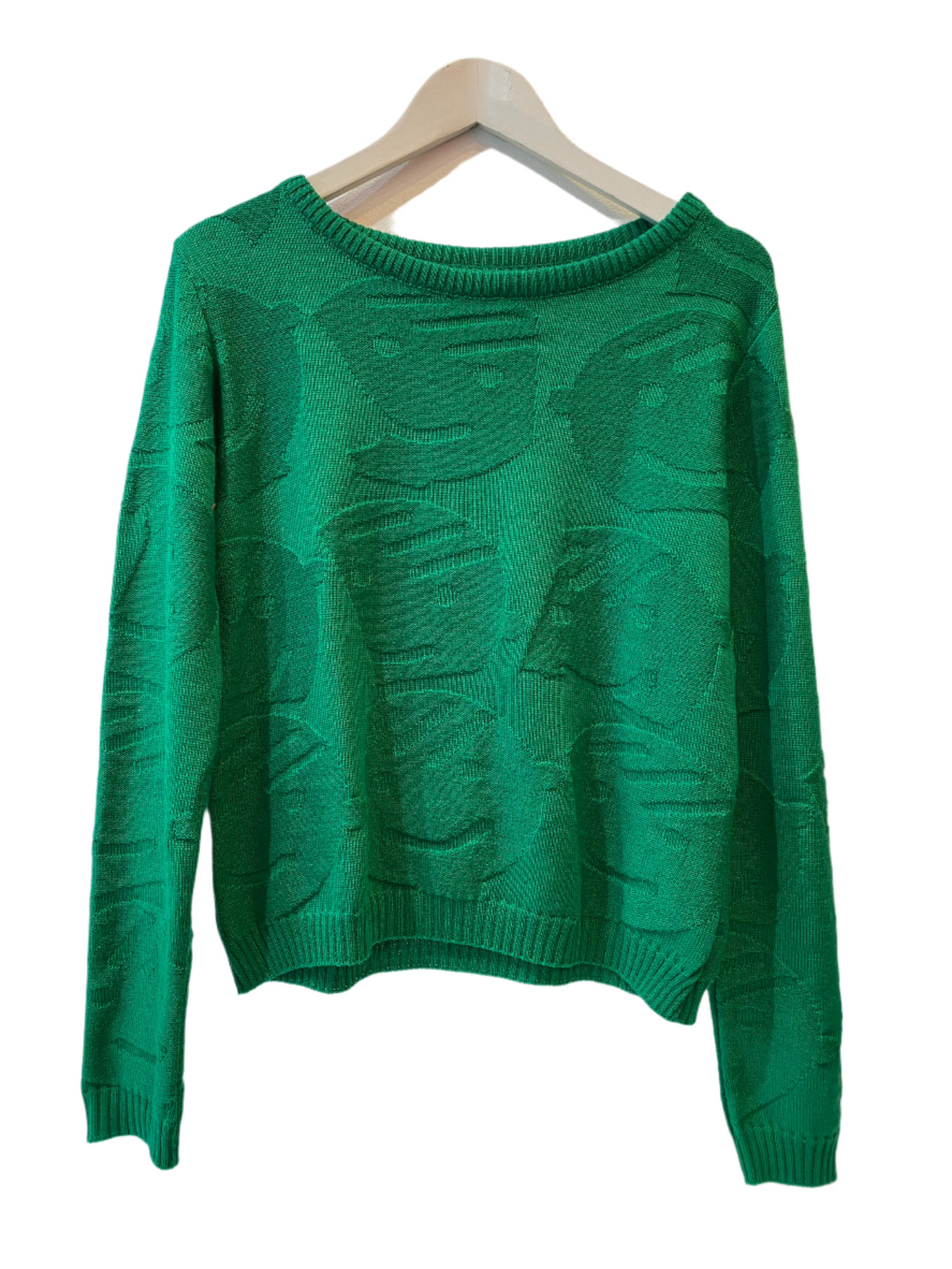 Emerald Face Knit