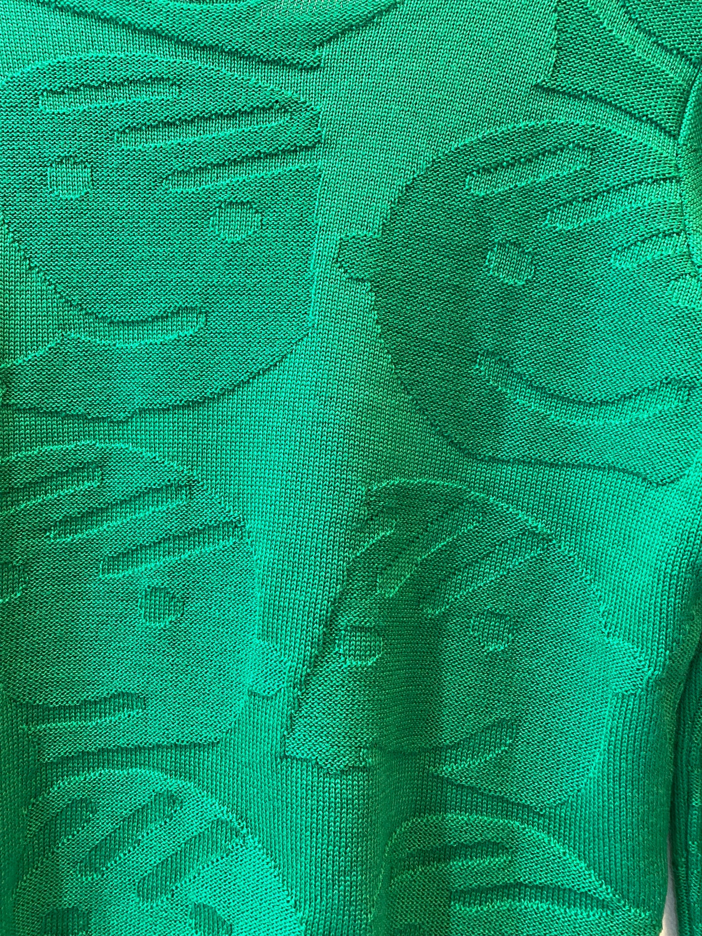 Emerald Face Knit