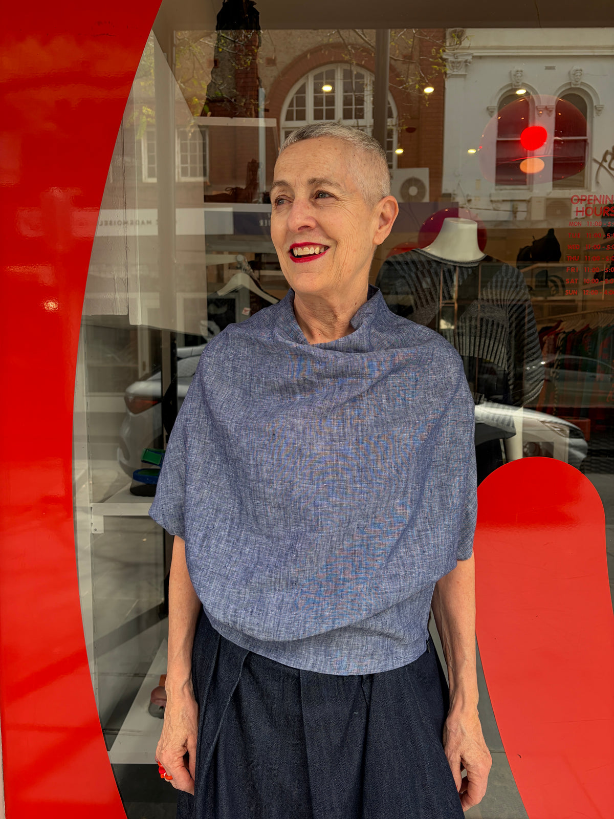 Glory SS Cowl Top Lightweight