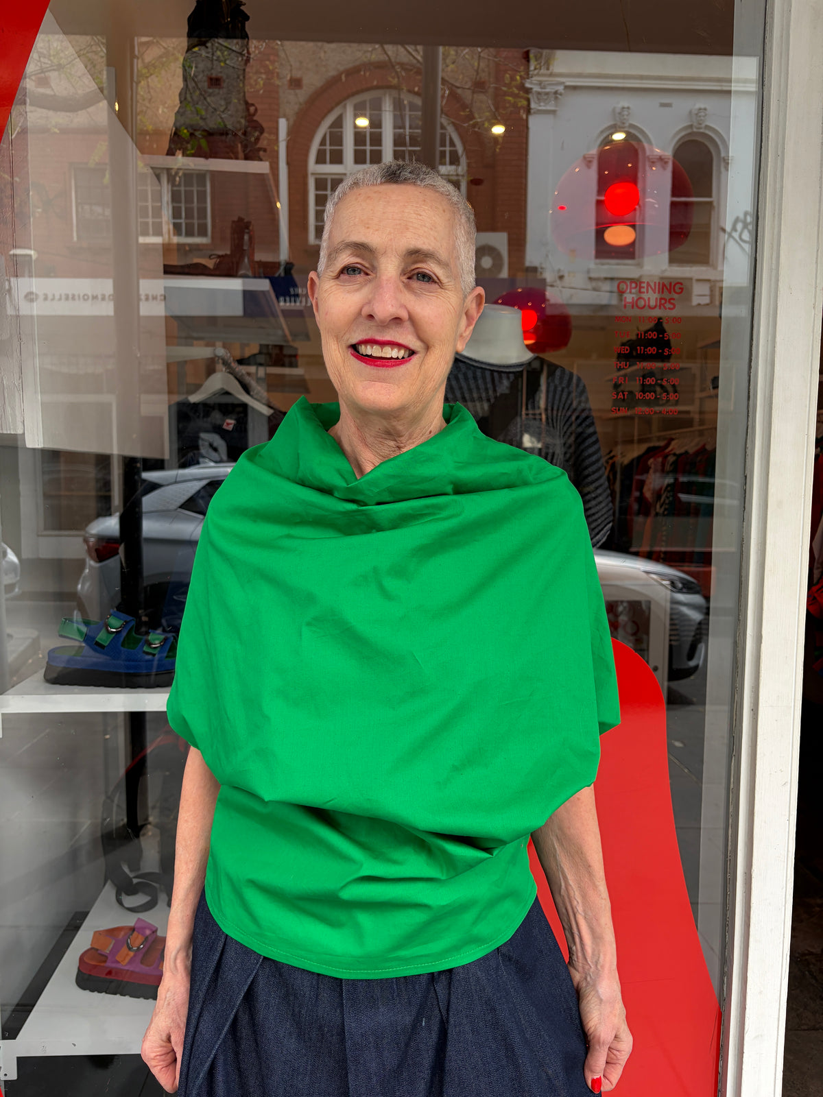 Glory SS Cowl Top Lightweight