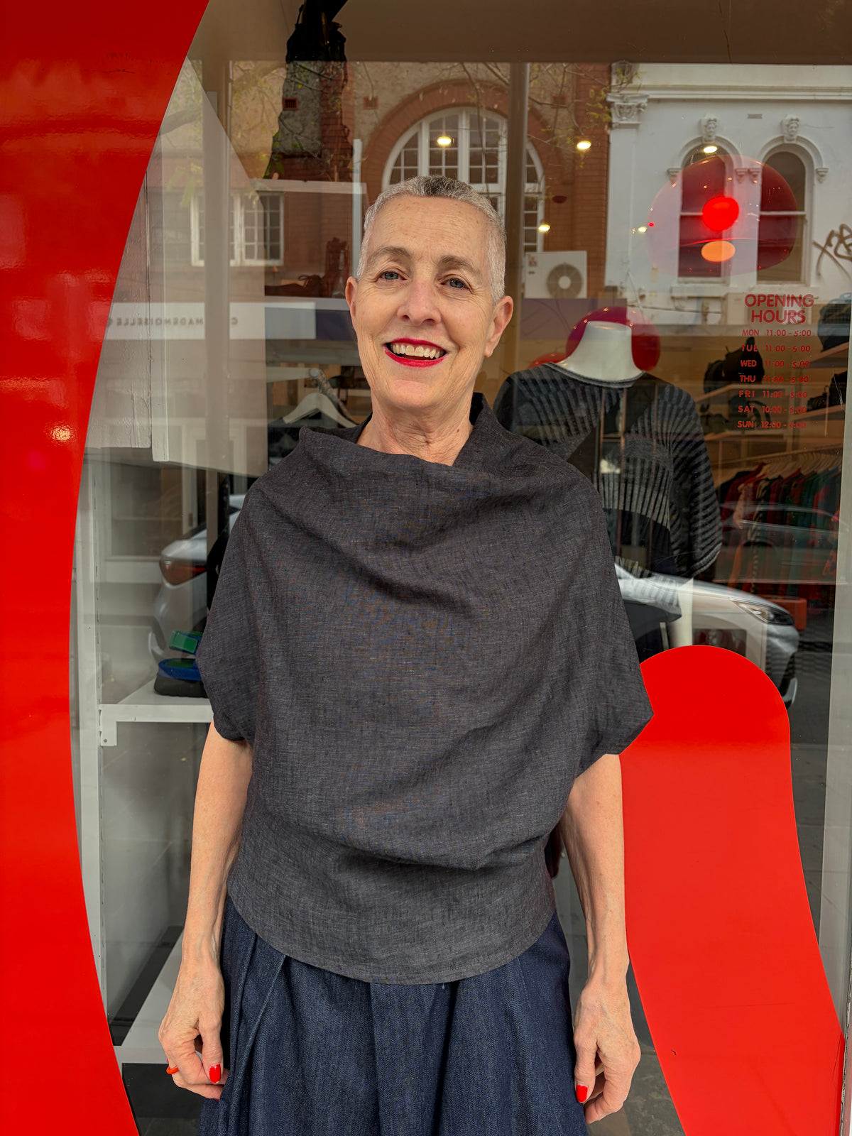 Glory SS Cowl Top Lightweight