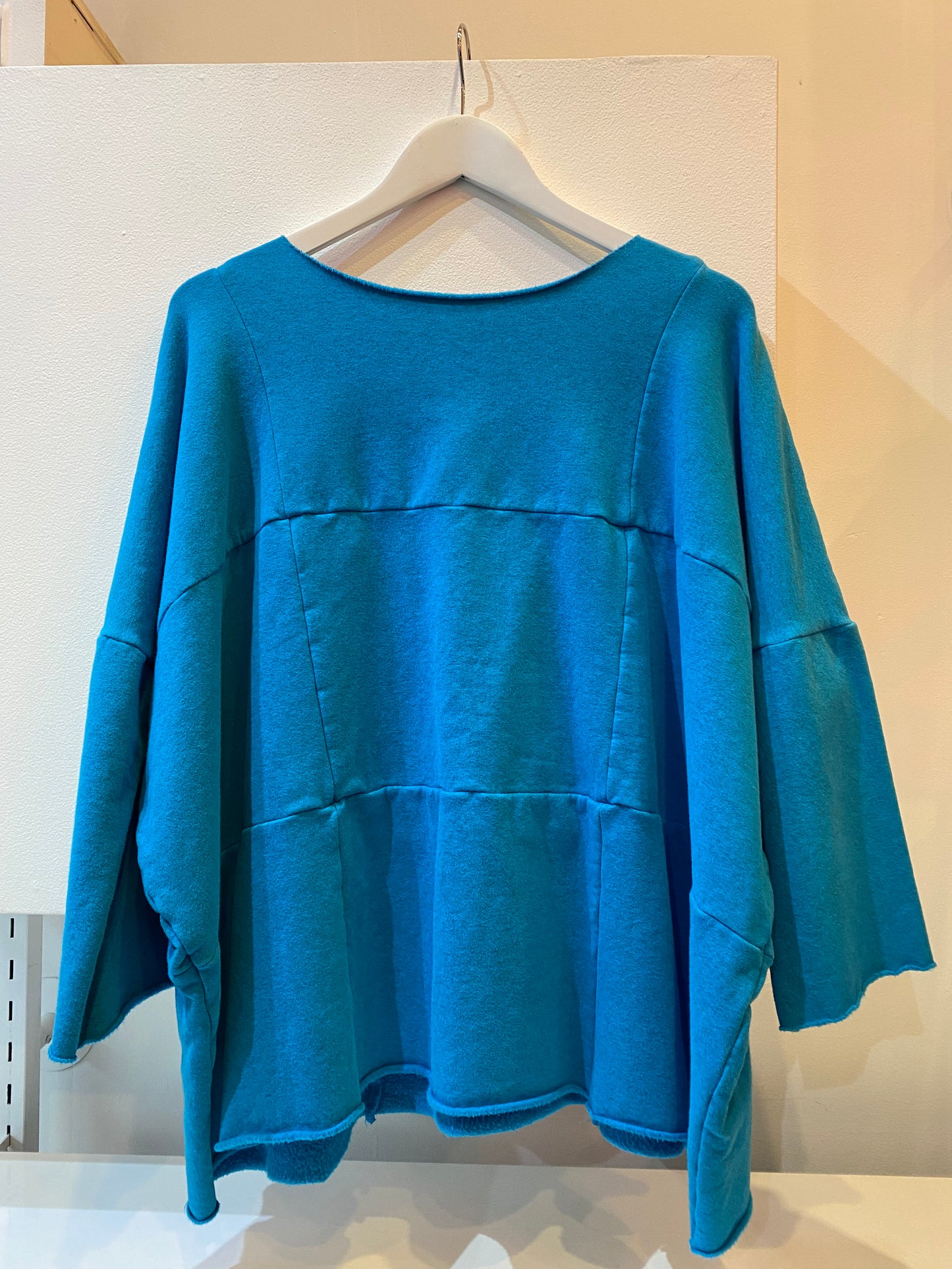 Turquoise Patch Top