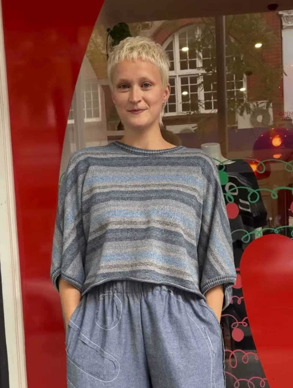 Spicks and Specks knit Denim