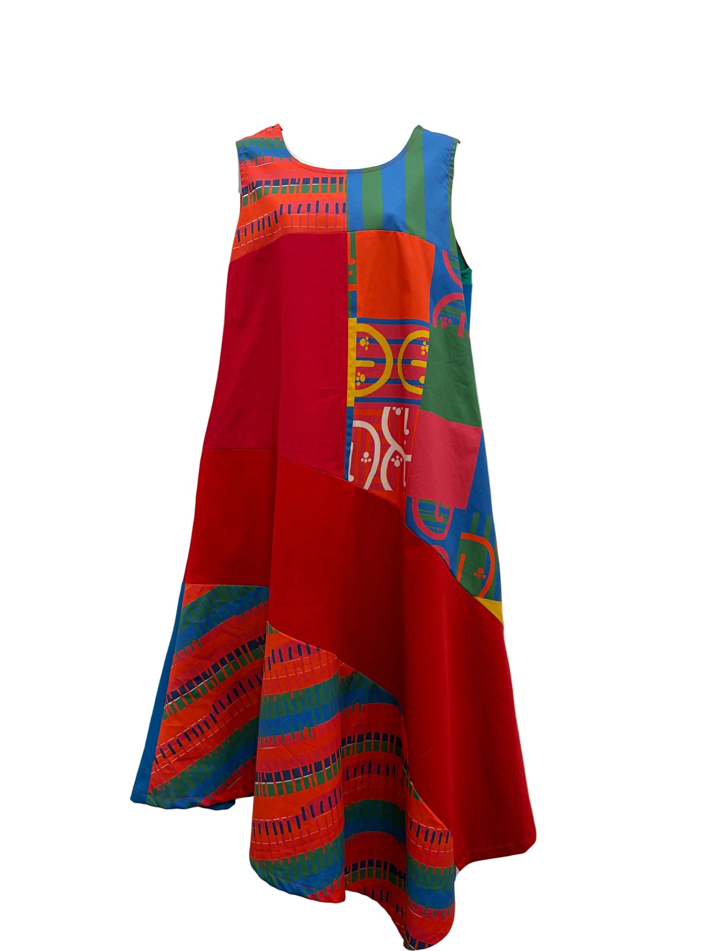 Diagonal dress Patch