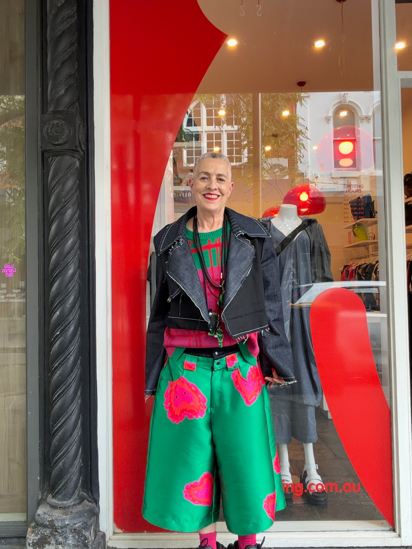 Crop coat