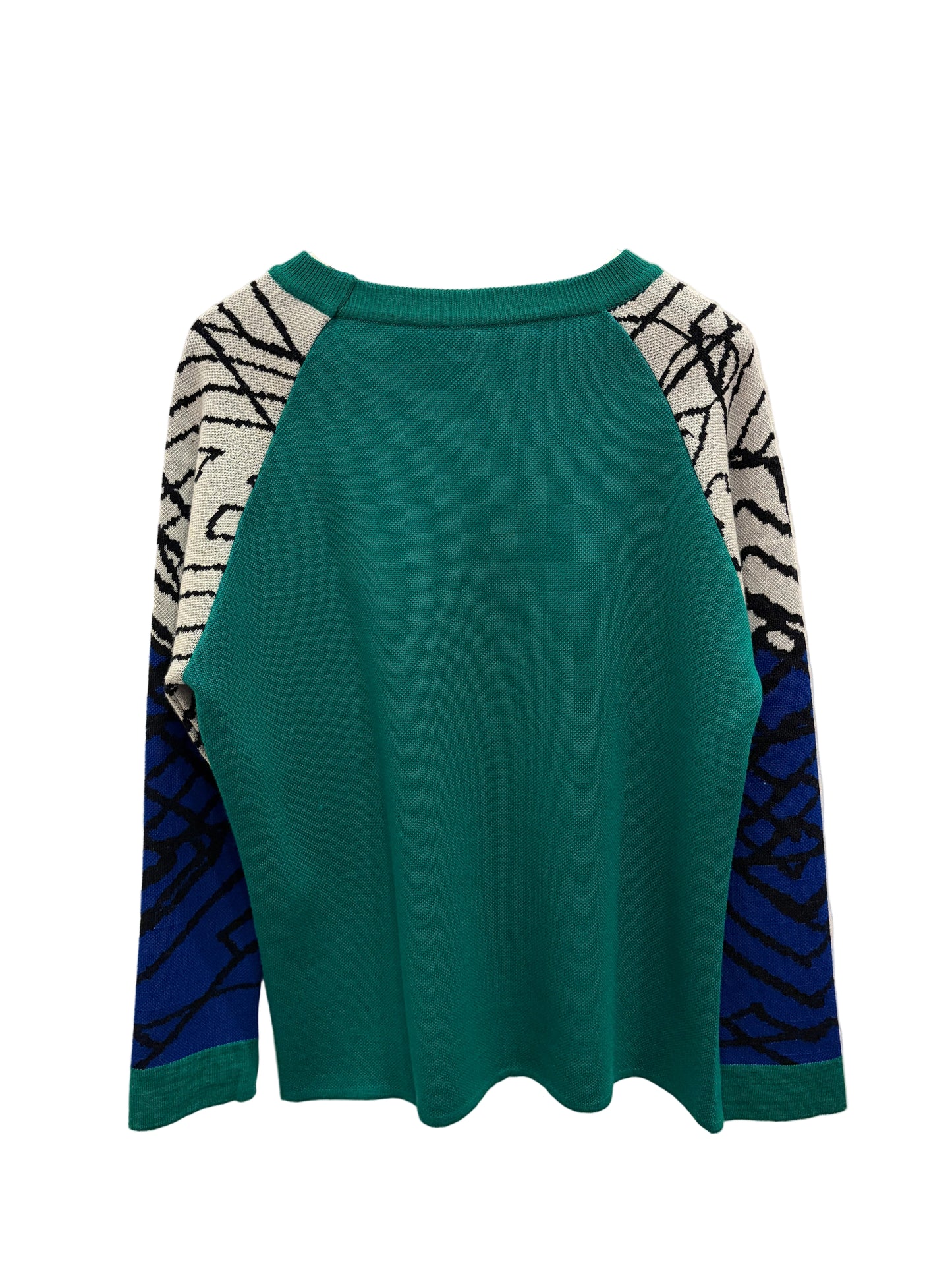 Raglan Zip Knit Royal