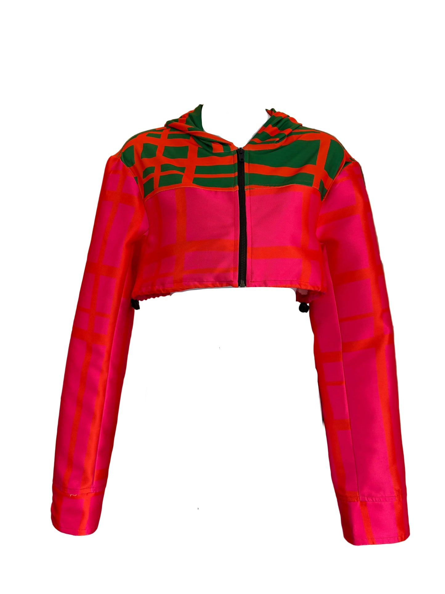 Peep jacket Fence Print