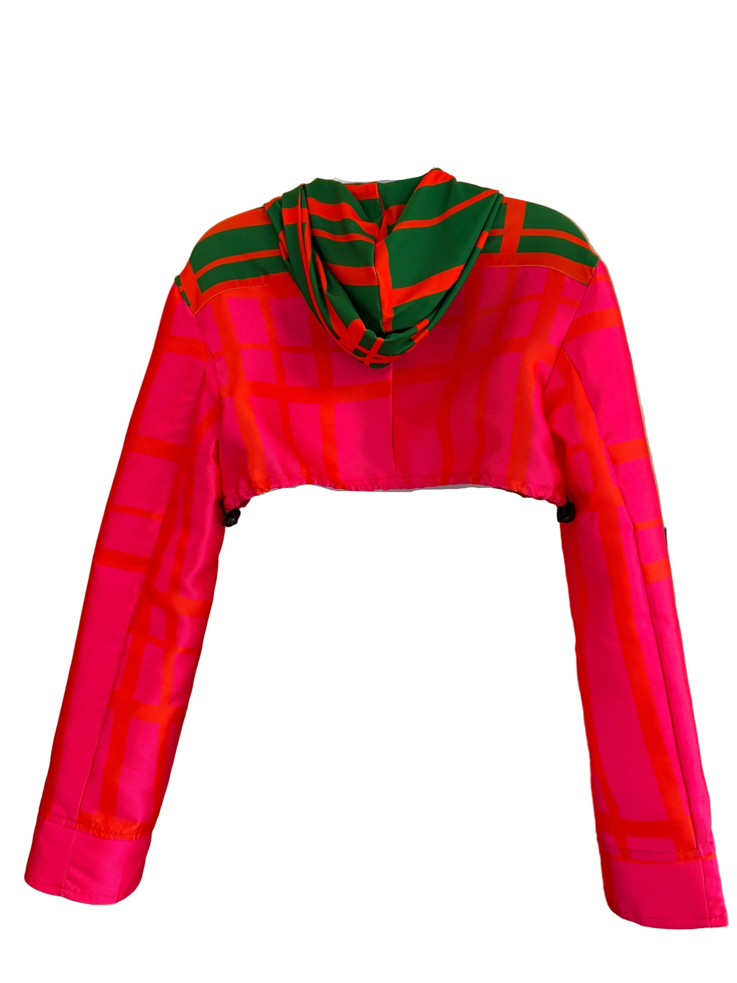 Peep jacket Fence Print