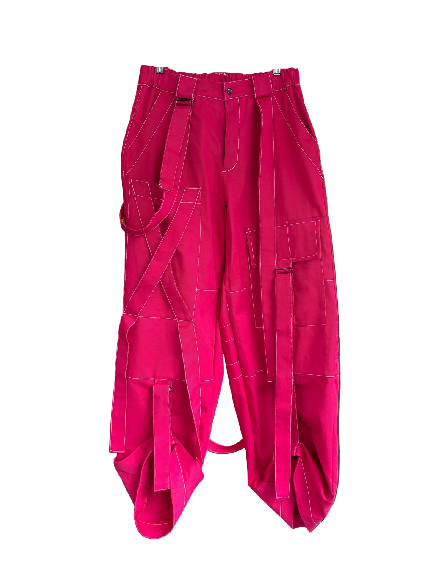 Zee pocket pant Pink
