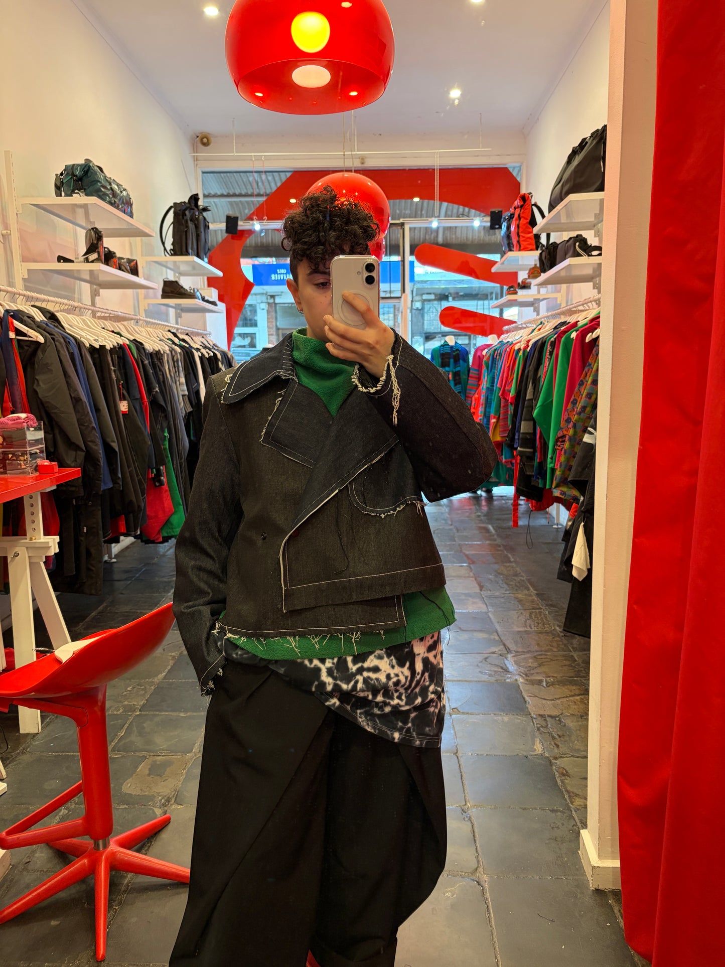 Crop coat