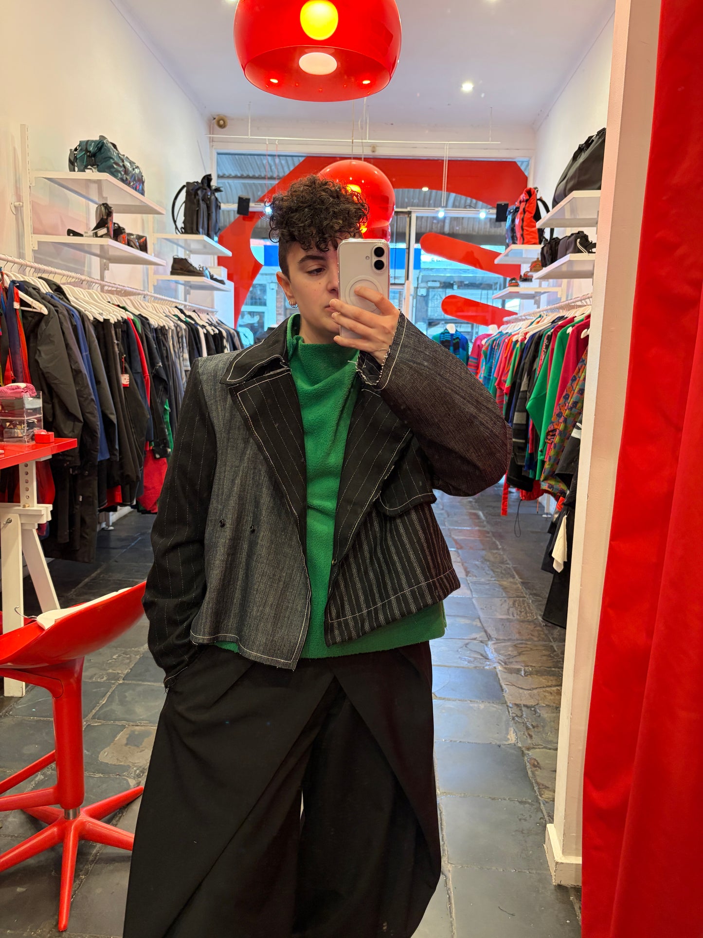 Crop coat