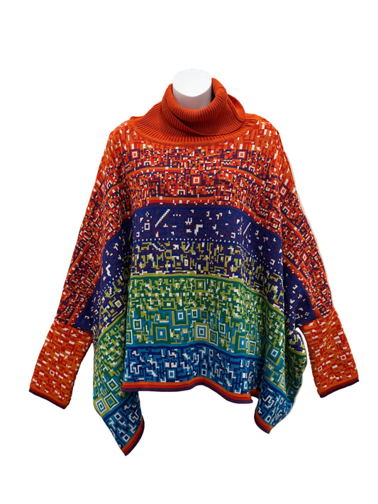 Wide Grid knit Bright