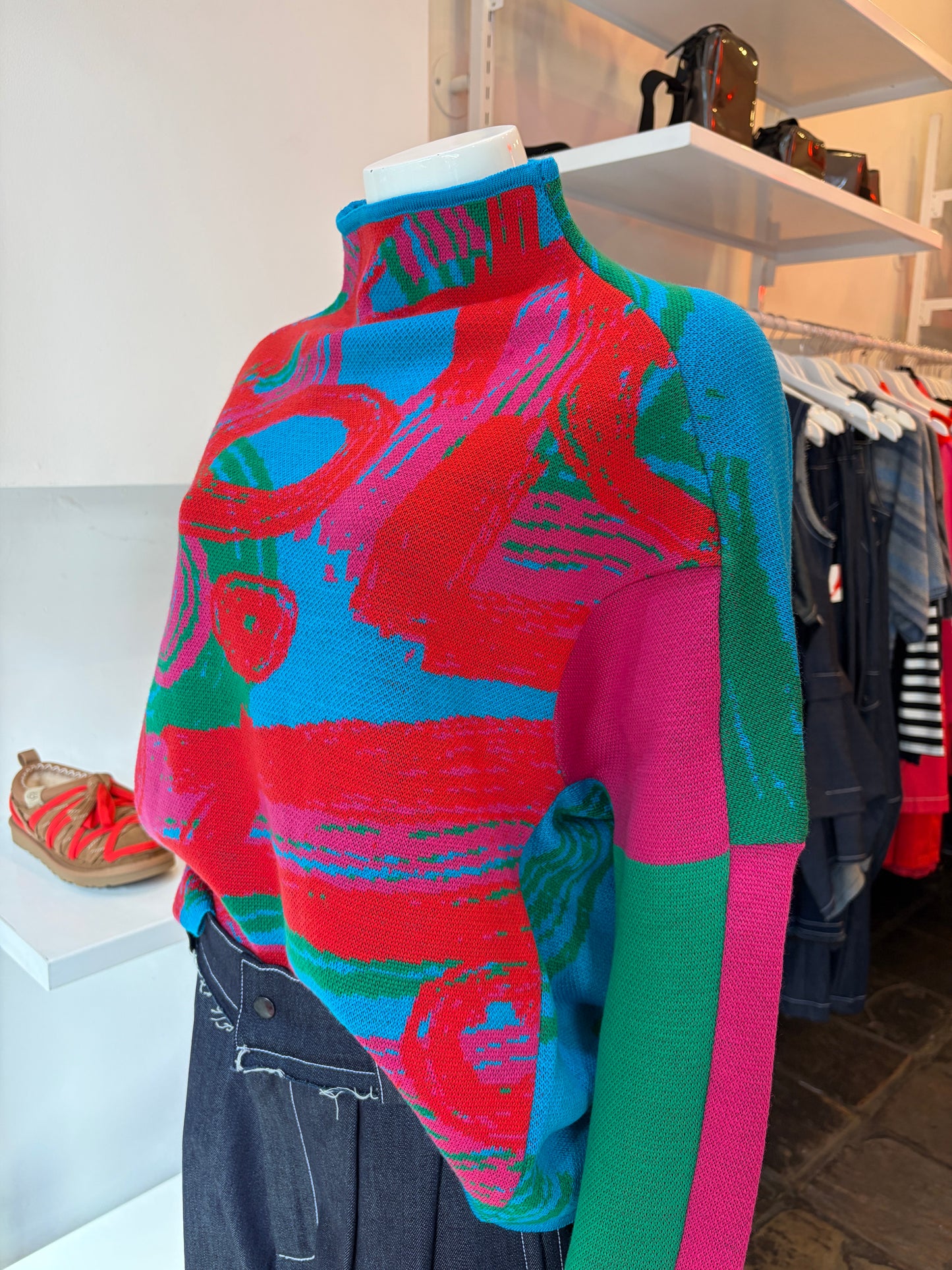 Graffiti knit Bright