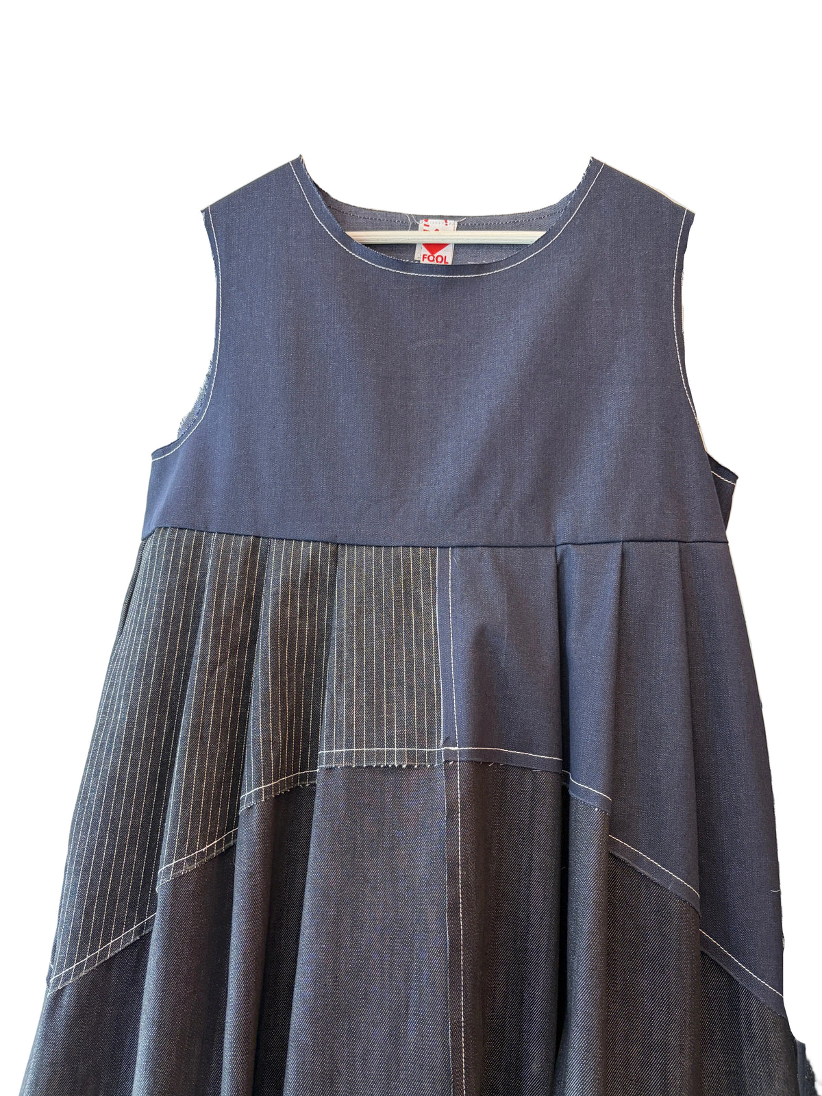 Tuck front dress