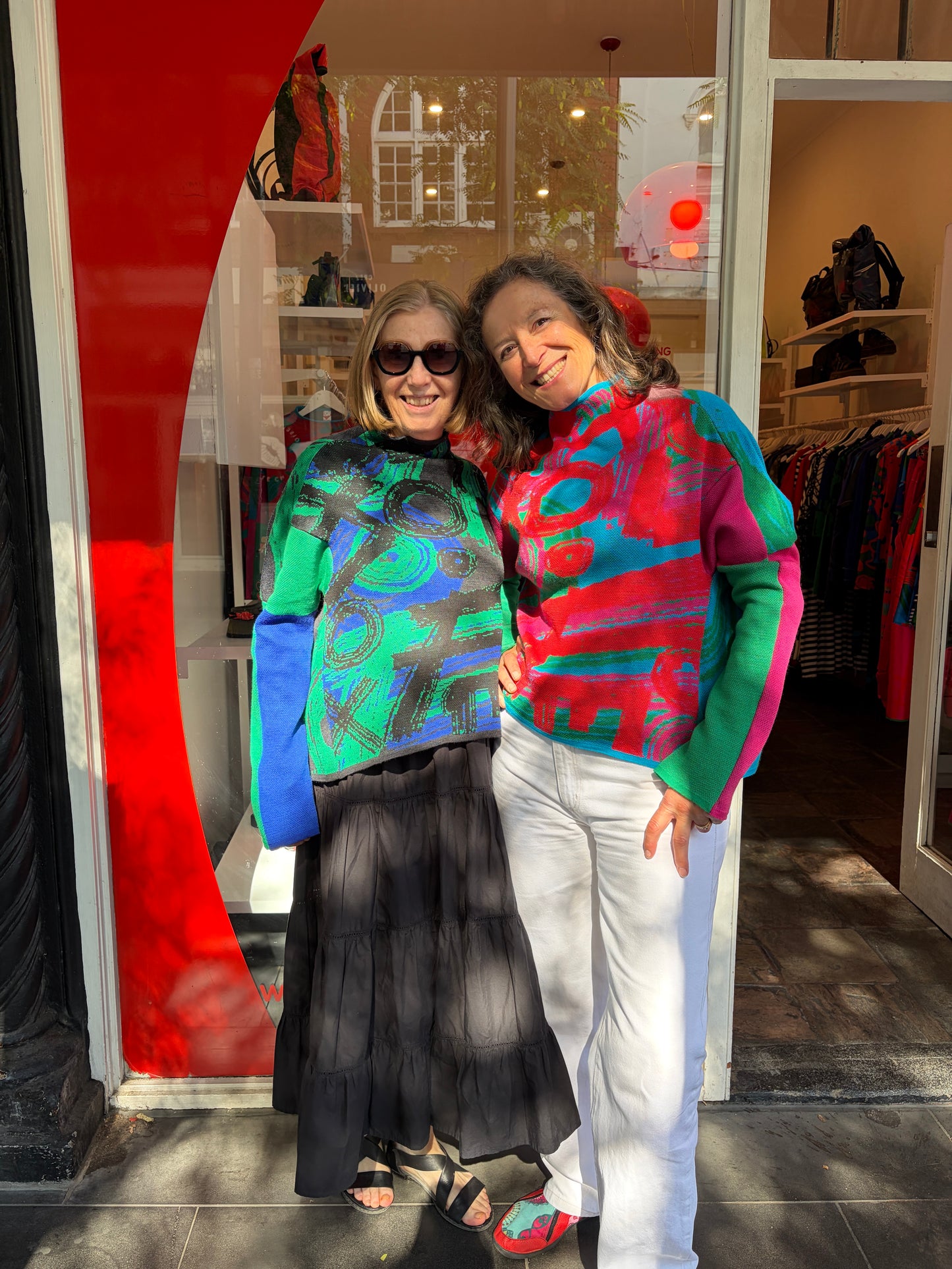 Graffiti knit Bright